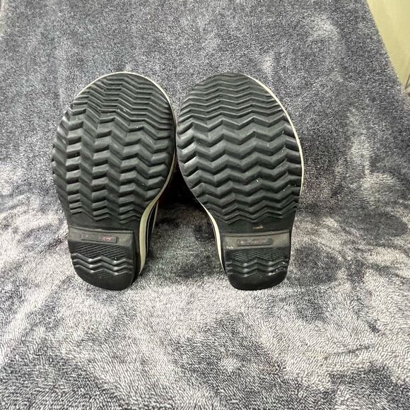 Sorel Kids Sz 13  Pac Red Nylon Waterproof Sherpa Collar Winter Snow Boots - Picture 5 of 8